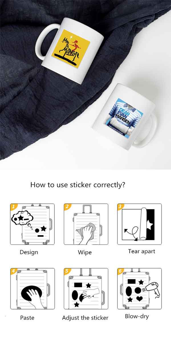 
ミュージカル ステッカー 5