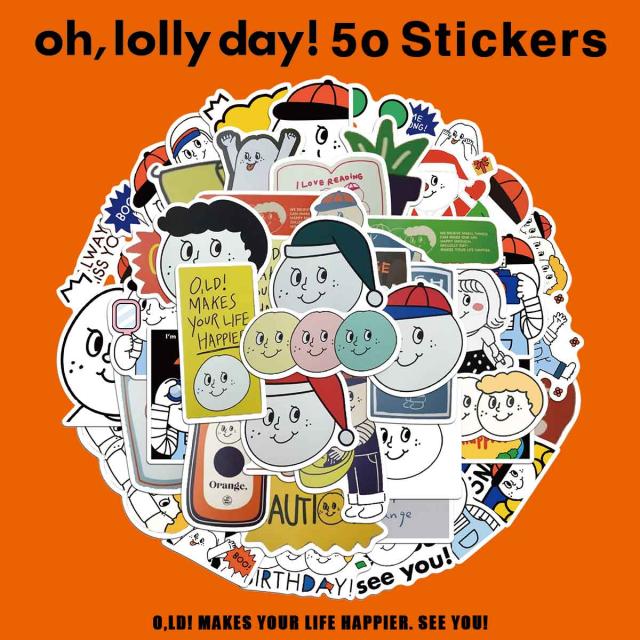 
ohlollyday ステッカー 1