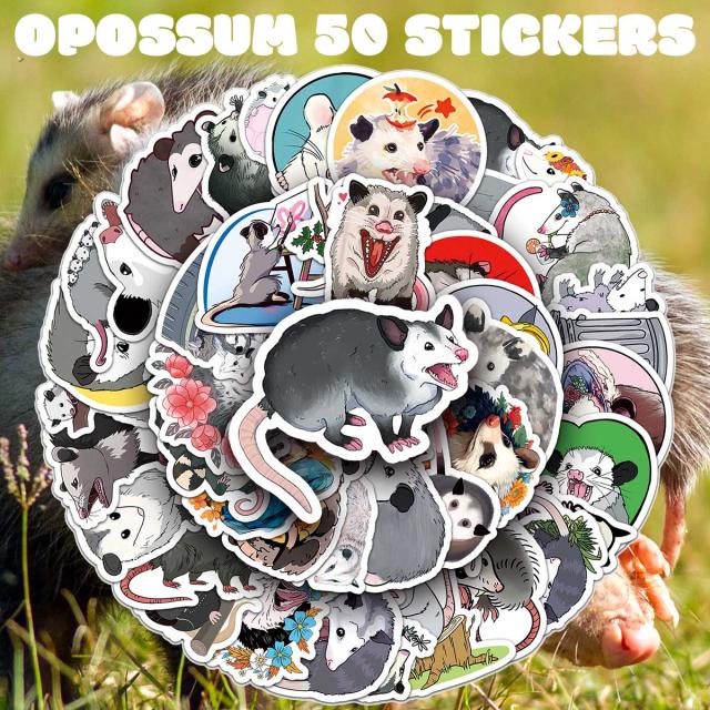 オポッサム ステッカー 1