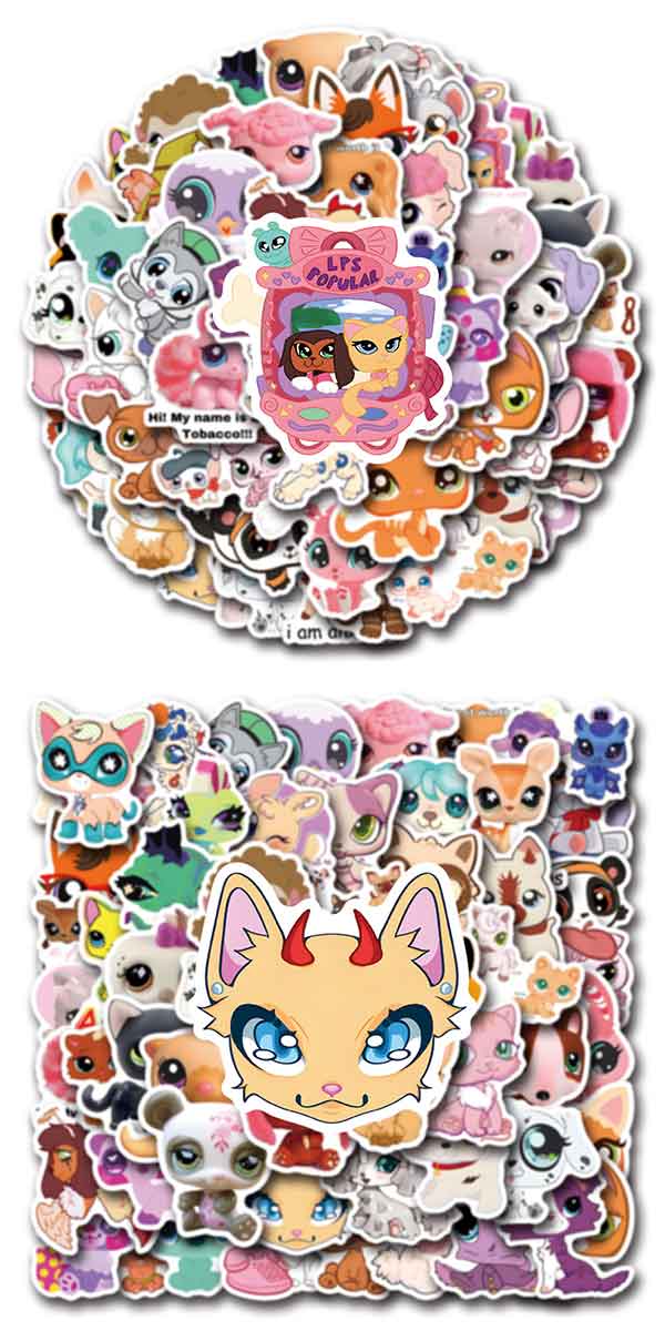 リトルペットショップ ステッカー 3