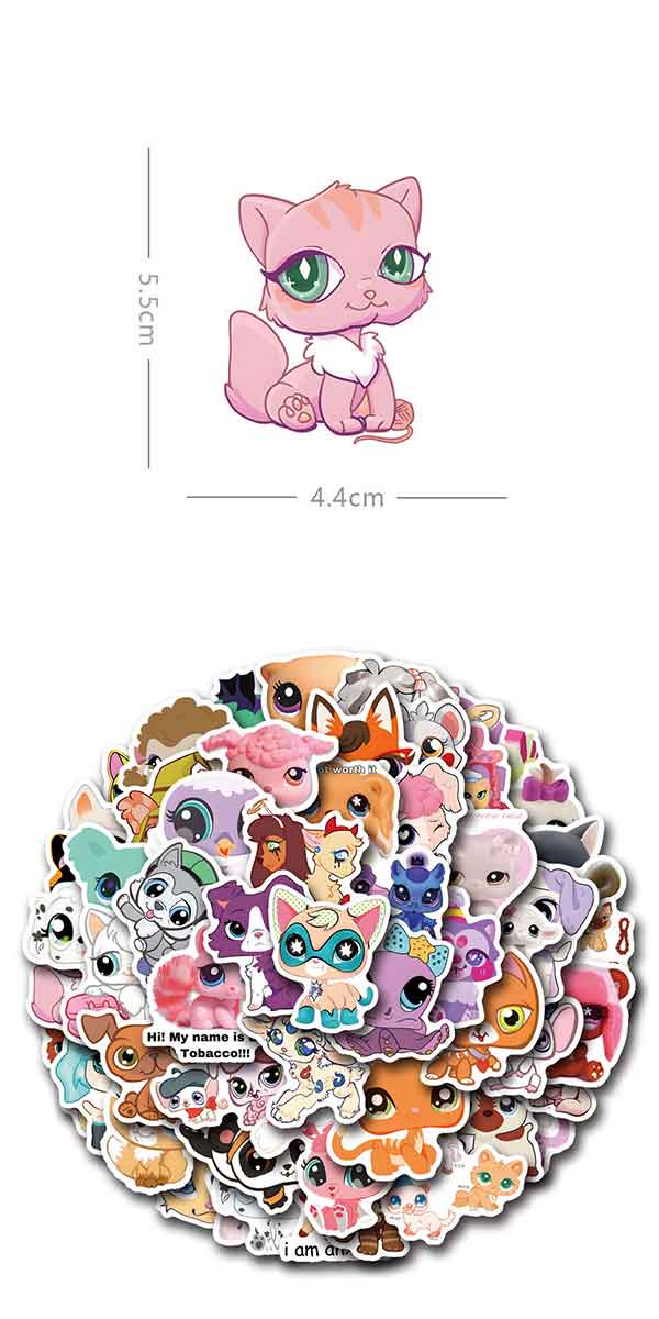 リトルペットショップ ステッカー 4