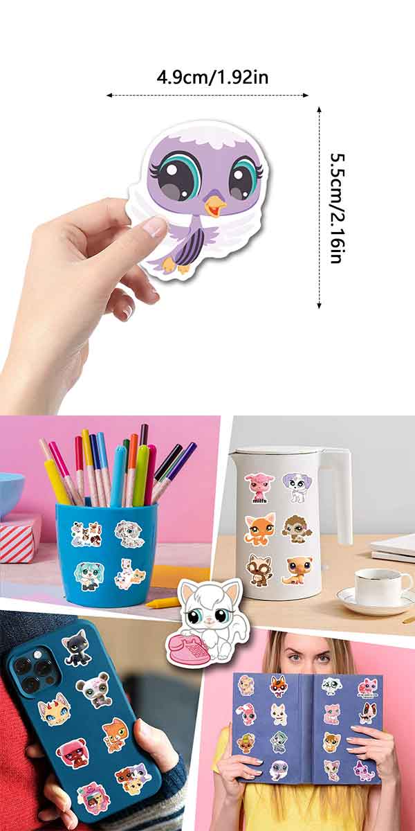 リトルペットショップ ステッカー 5