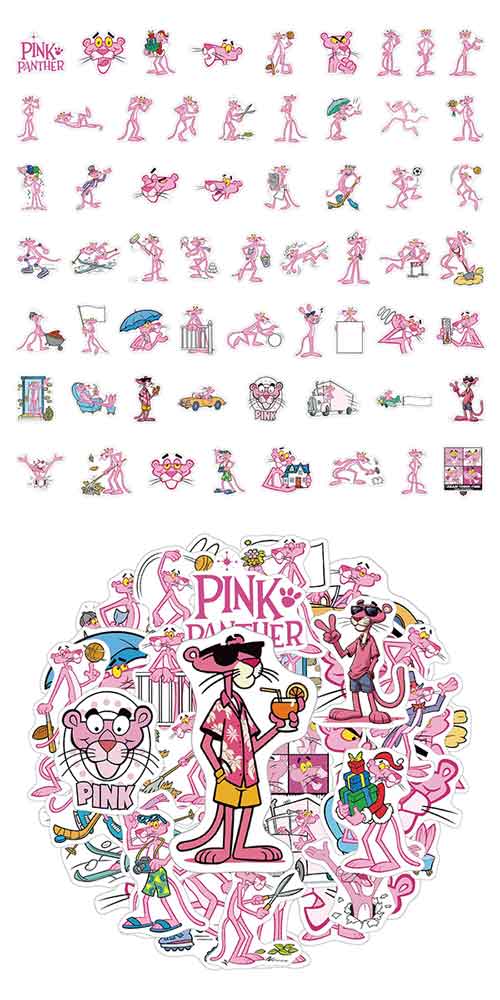 ピンクパンサー ステッカー2