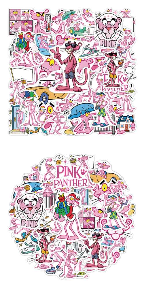 ピンクパンサー ステッカー3