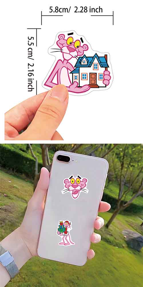 ピンクパンサー ステッカー4