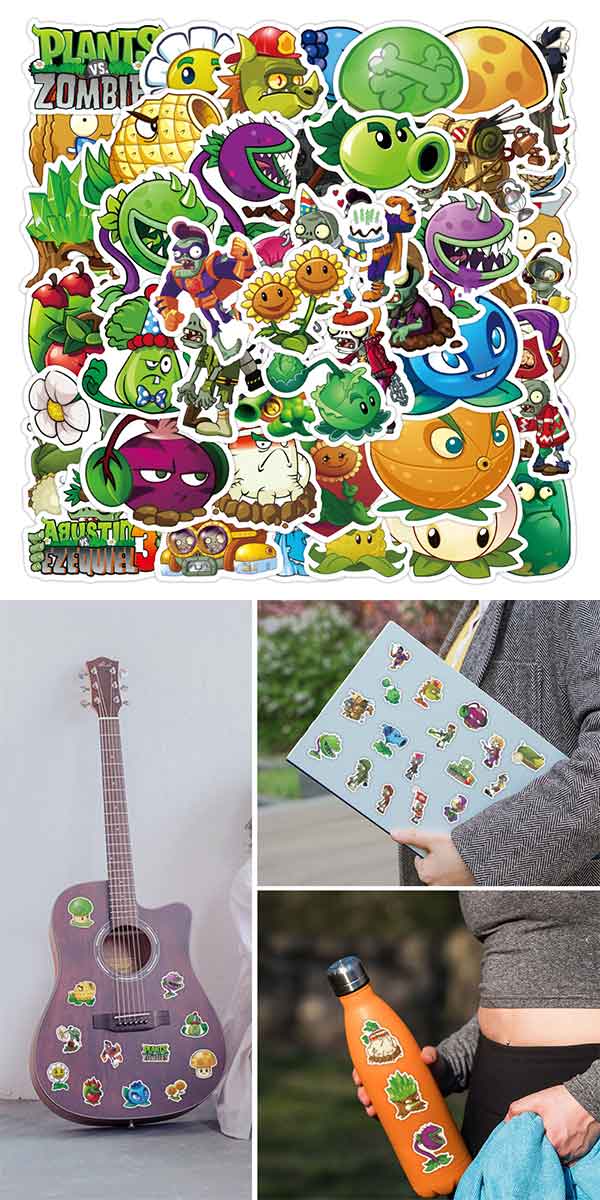  プラントvsゾンビ ステッカー5