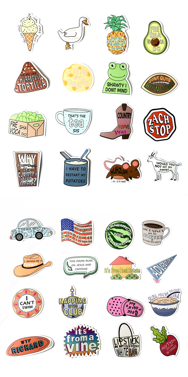  グラフィック ステッカー2