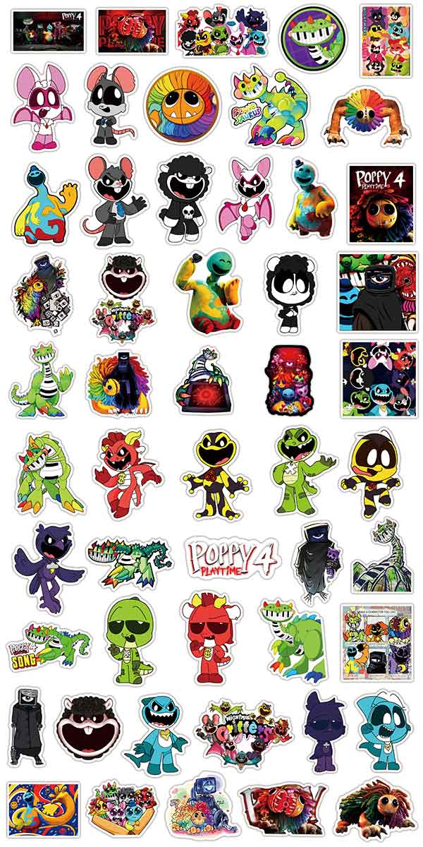 ポピープレイタイム4 ステッカー 2