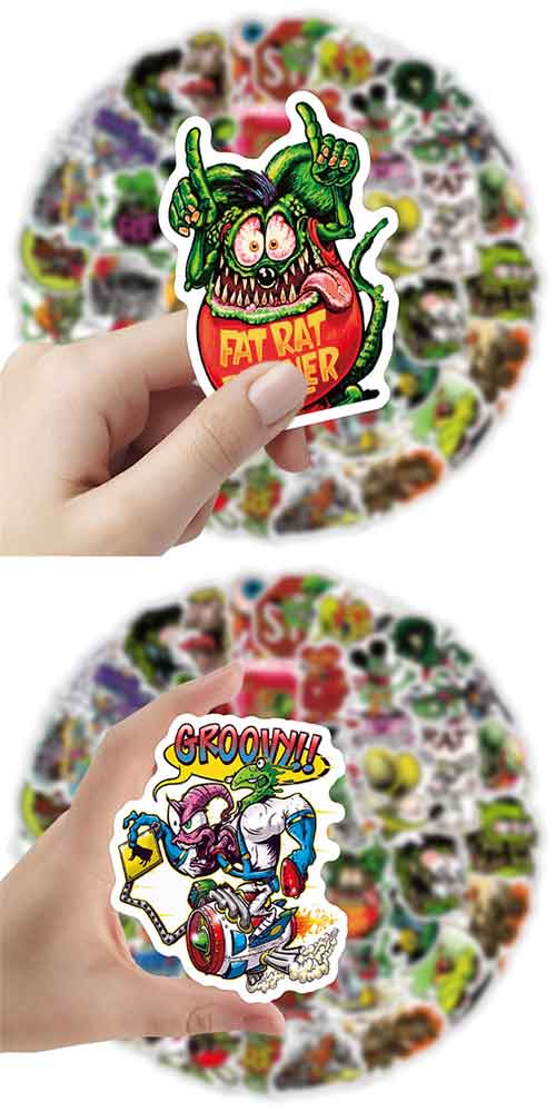  ラットフィンク ステッカー4