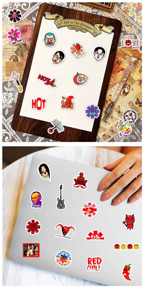 レッチリ ステッカー5