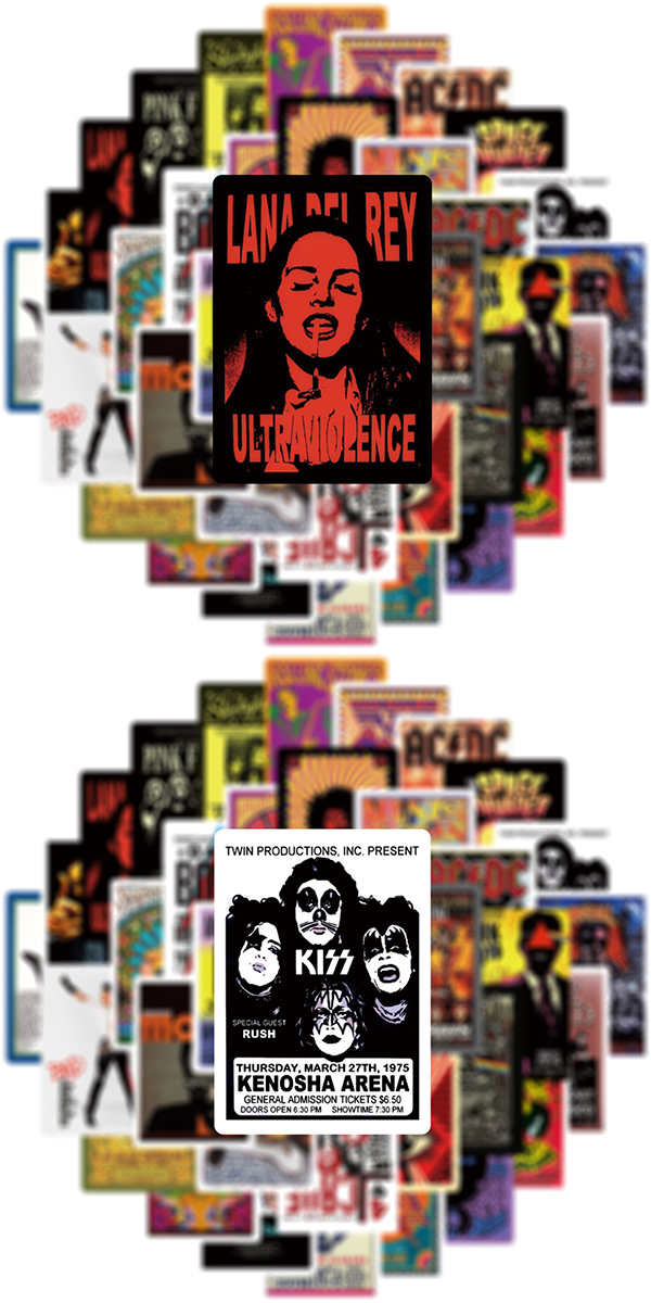 グラフィック ステッカー4