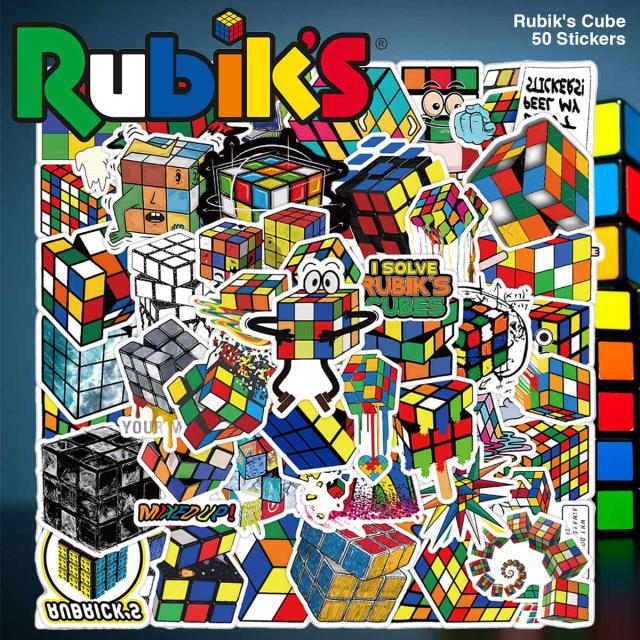  ルービックキューブ ステッカー1
