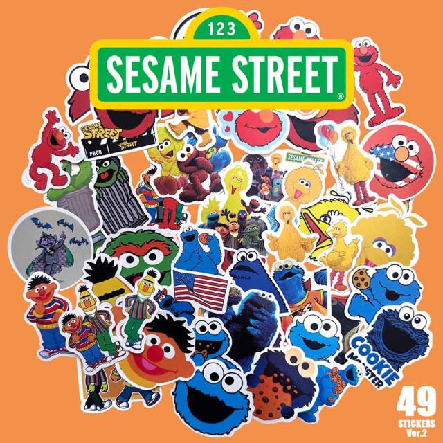 セサミストリート ステッカー1