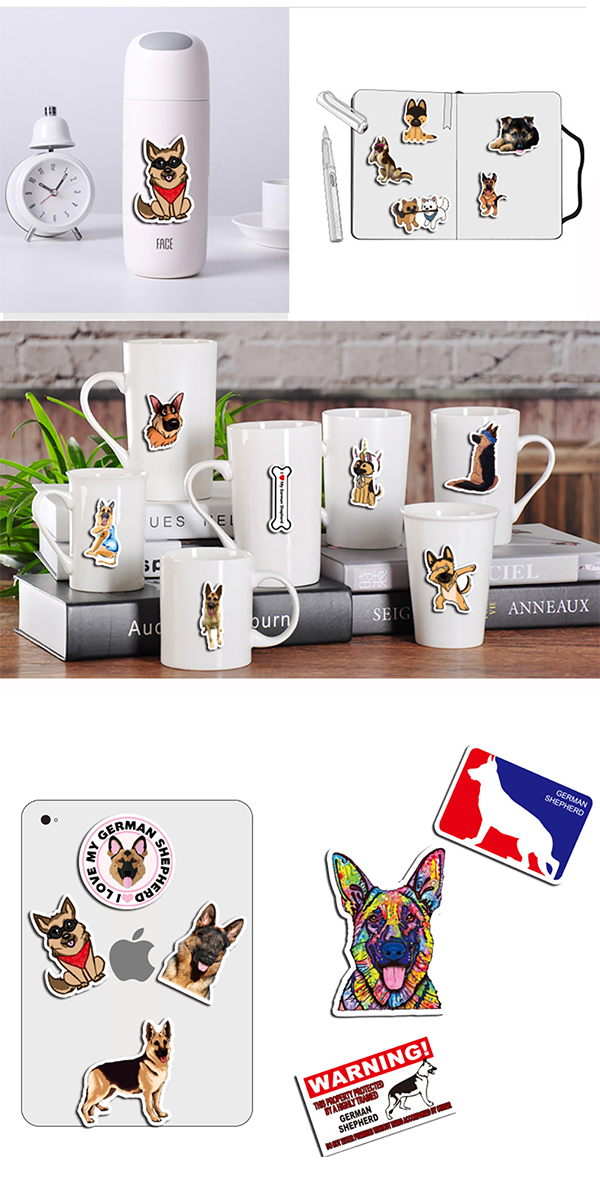  シェパード ステッカー4