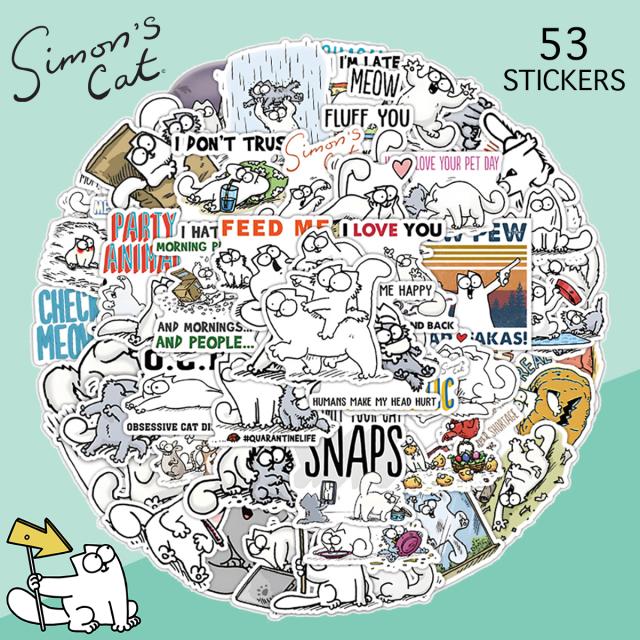　サイモンズキャット ステッカー 1