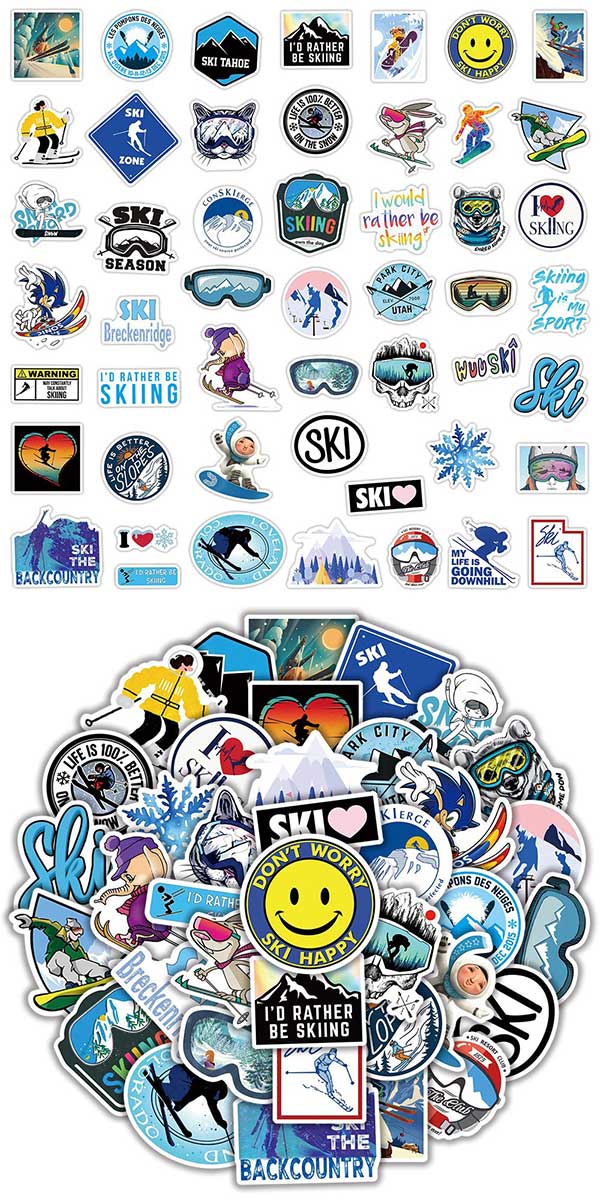  スキー ステッカー2