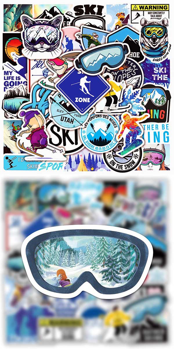  スキー ステッカー4