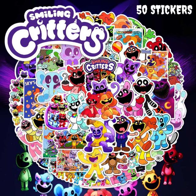 スマイリングクリッターズ ステッカー 1