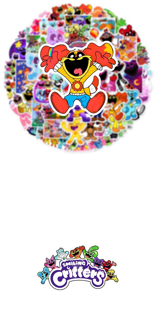 スマイリングクリッターズ ステッカー 6
