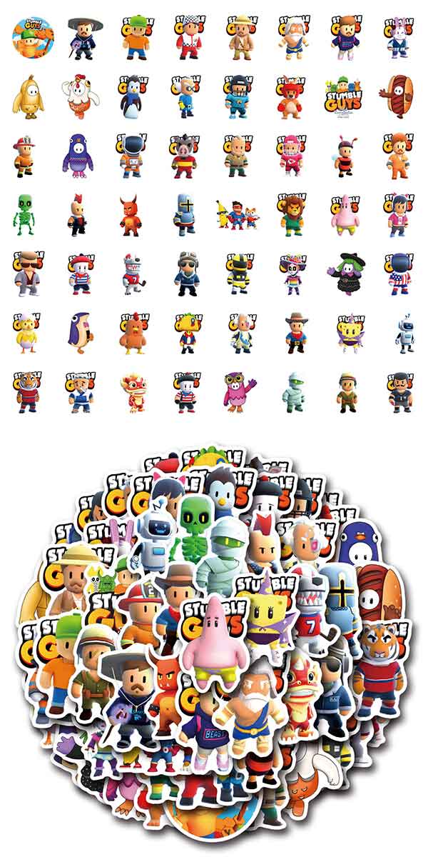 スタンブルガイズ ステッカー2