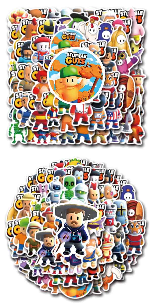 スタンブルガイズ ステッカー3