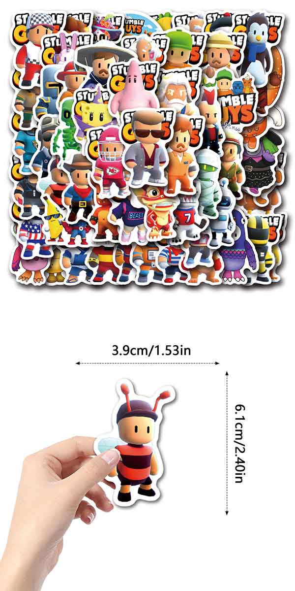 スタンブルガイズ ステッカー4