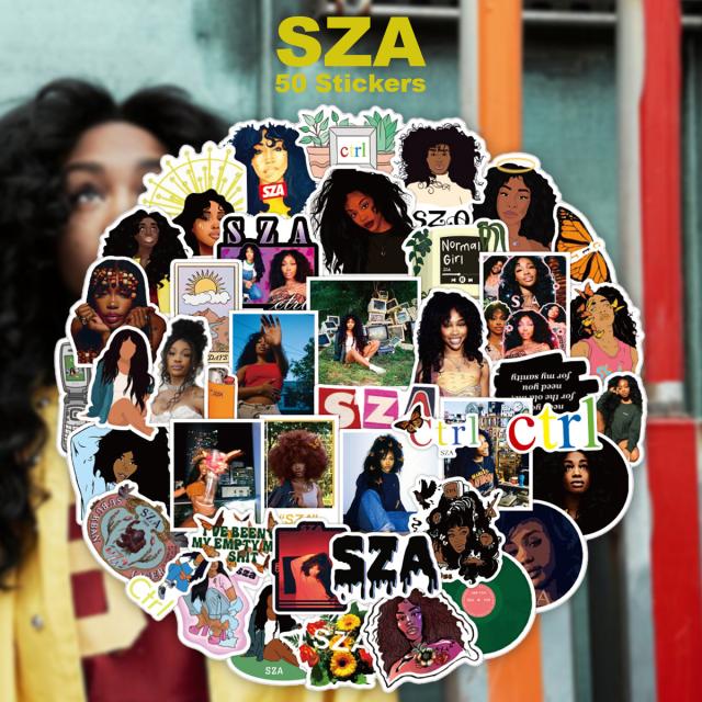  SZA ステッカー1