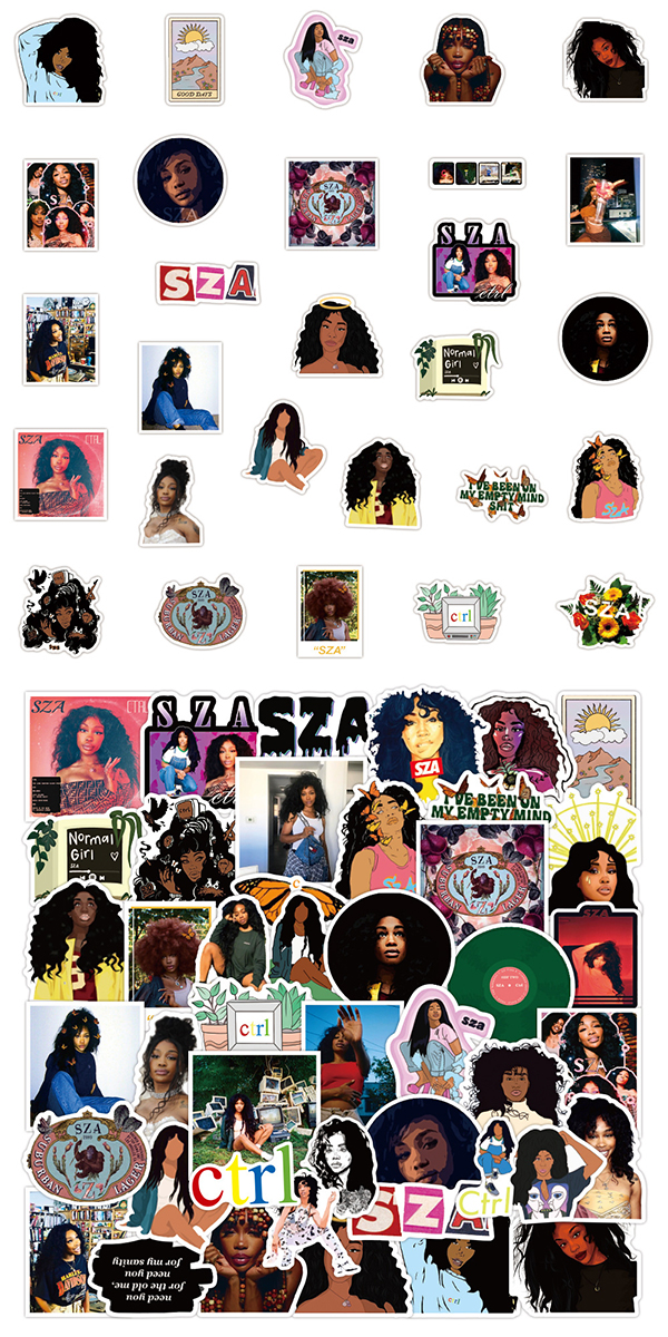  SZA ステッカー2