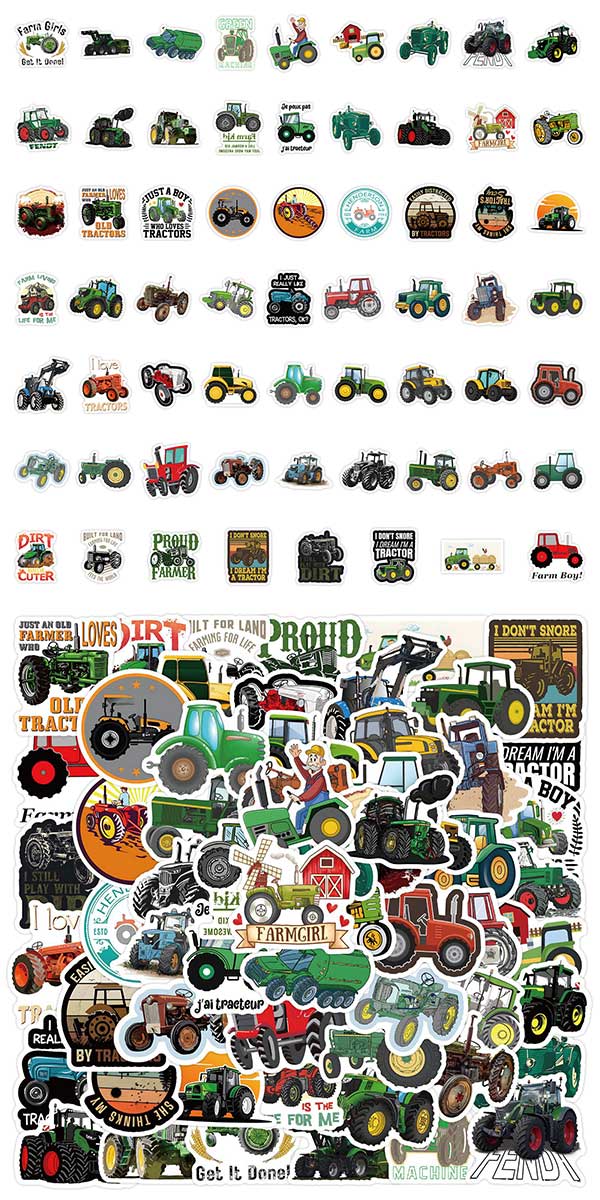  トラクターステッカー2