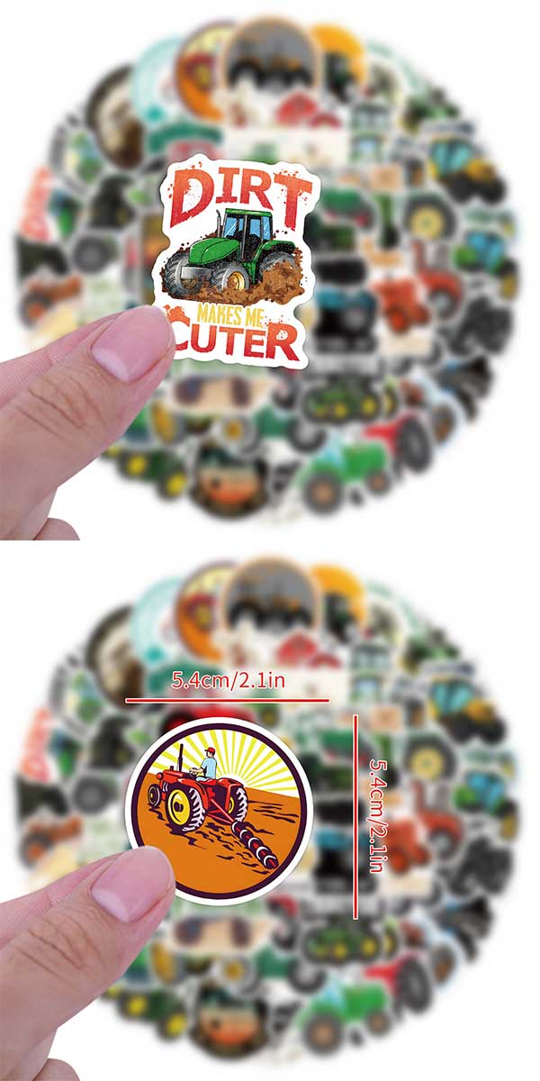  トラクターステッカー3