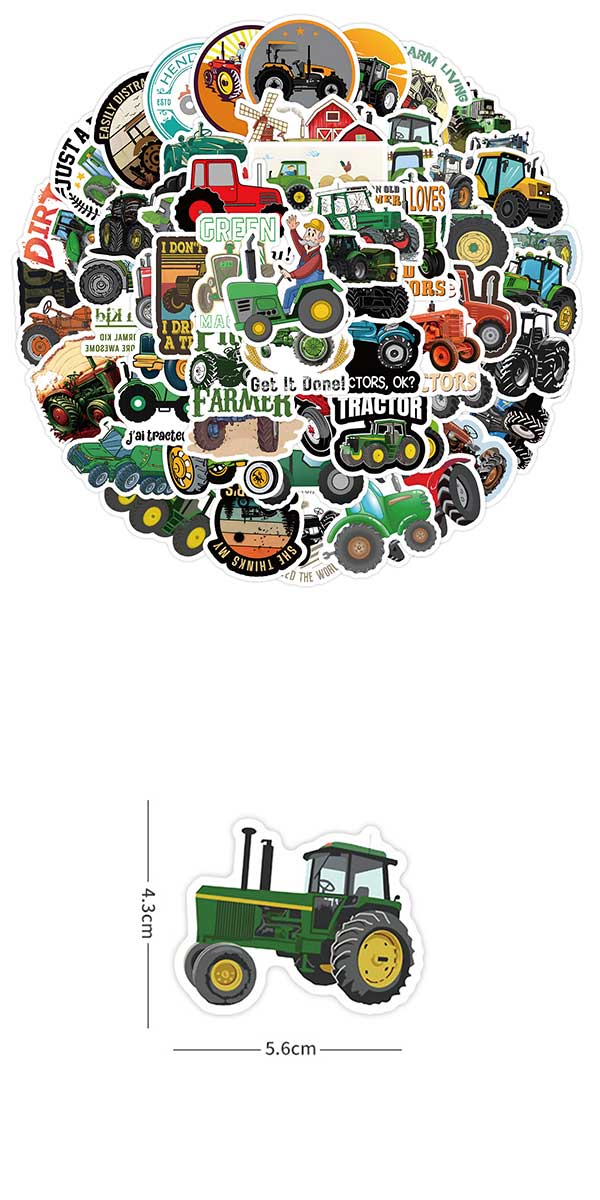  トラクターステッカー4