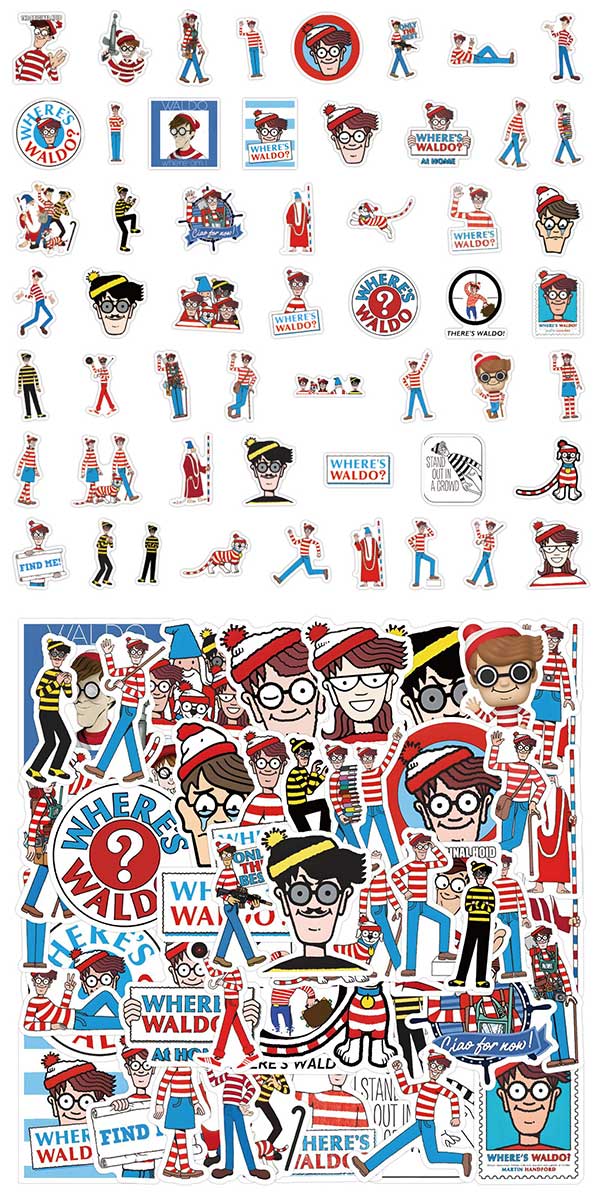  ウォーリーを探せ ステッカー2