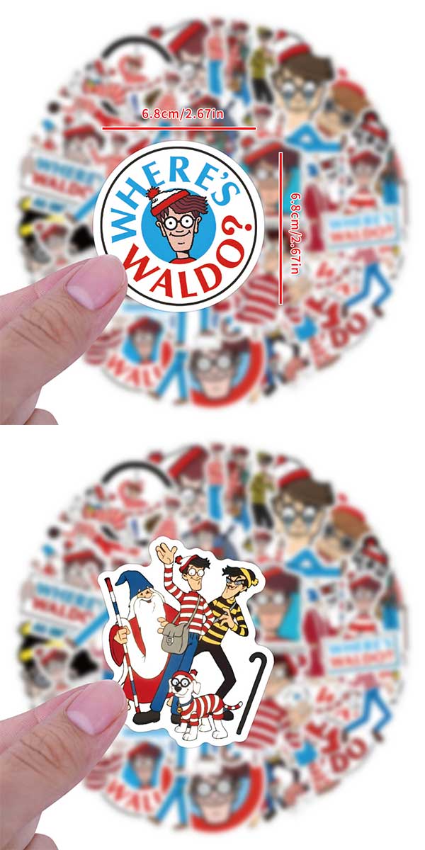  ウォーリーを探せ ステッカー3