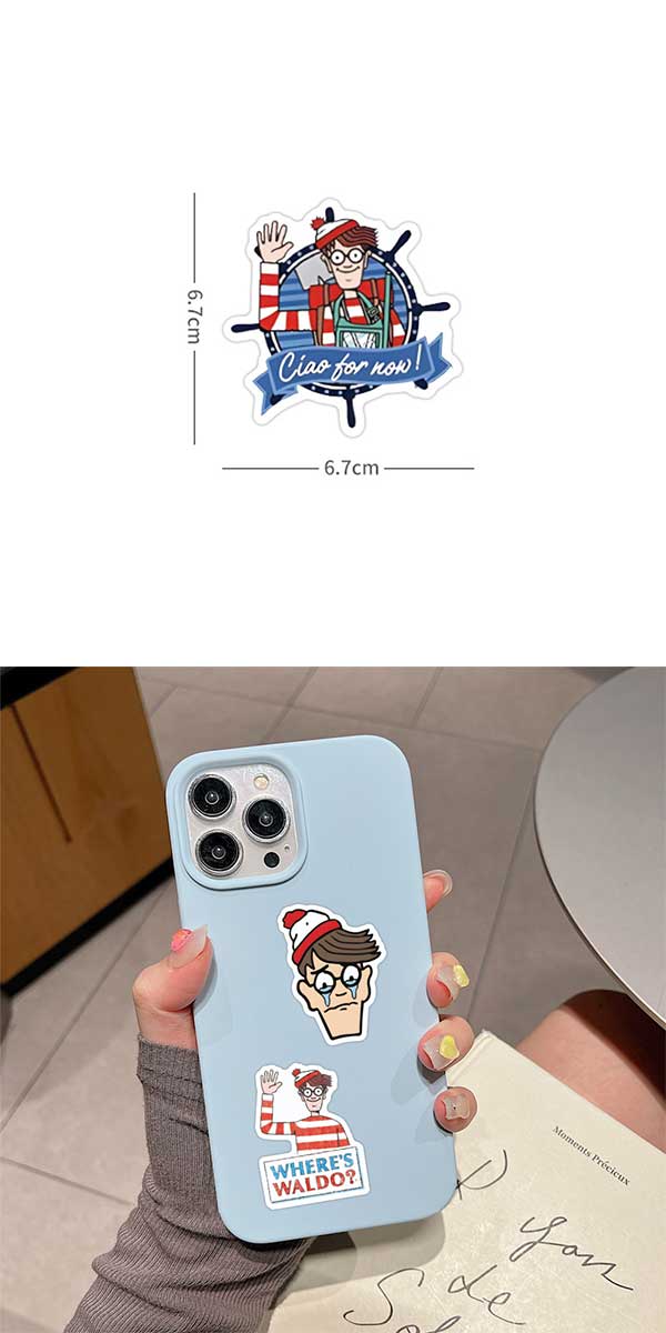  ウォーリーを探せ ステッカー4