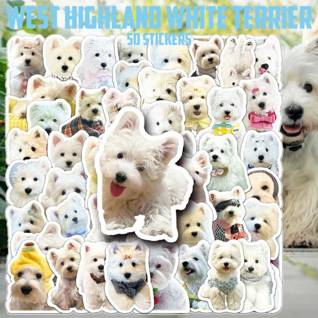 ウエストハイランドホワイトテリア ステッカー1