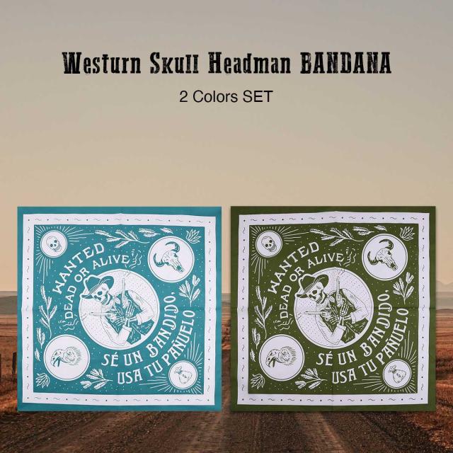 スカルヘッドバンダナ1