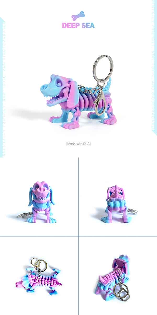 スケルトンドッグキーホルダー_2