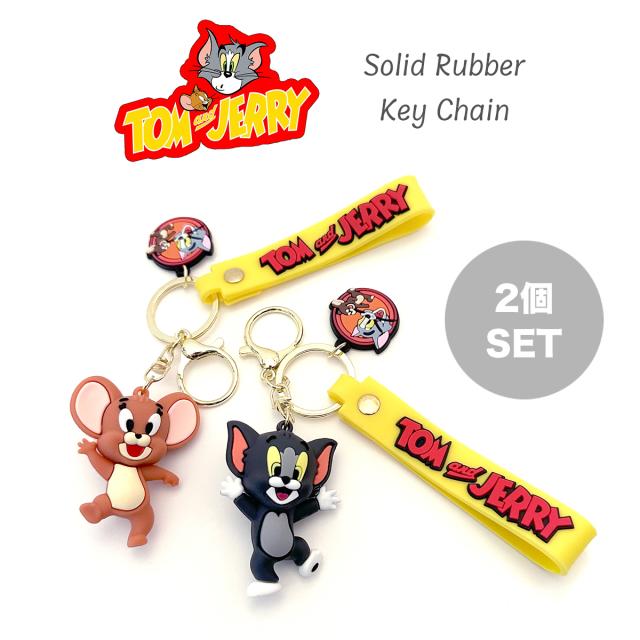 トムジェリ立体キーホルダー_1