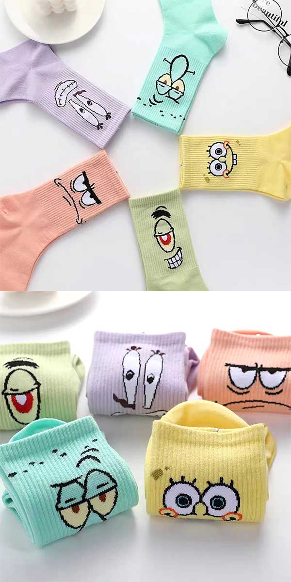 スポンジボブソックス3