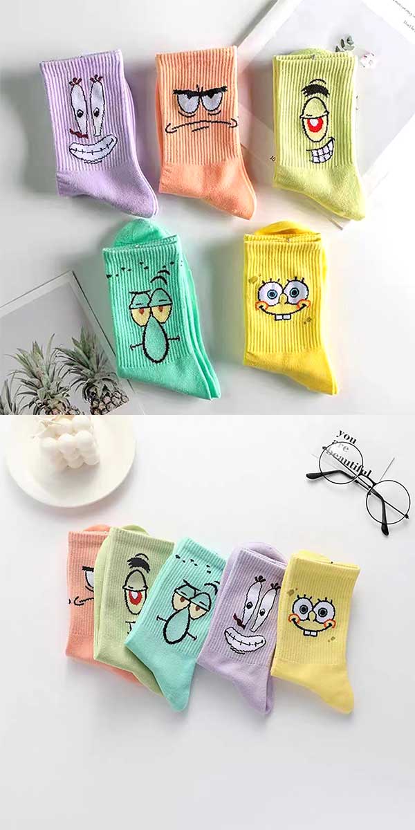 スポンジボブソックス4