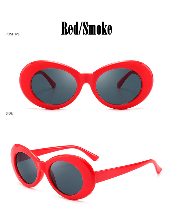 オーバルサングラス4"