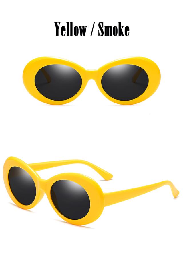 オーバルサングラス9イエロー"