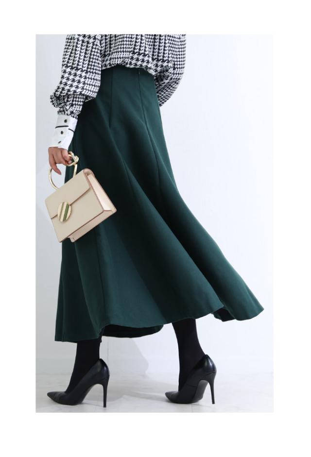 カッティングが美しいロングスカート【11月29日8時販売新作】