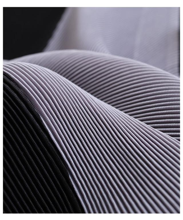 新しい到着 夏新作 アコーディオンプリーツのバイカラーワンピース レディース ファッション ワンピース ロングワンピース 半袖 ブラック 春 夏 秋 M 想像を超えての Www Endocenter Com Ua