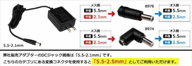 0946(1セット) ACアダプター 12V/1A/12W ON/OFFスイッチ付き [L型