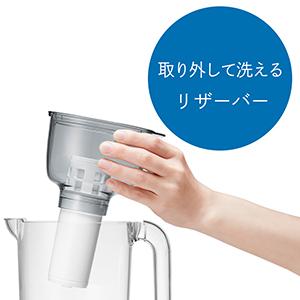 取り外して洗える