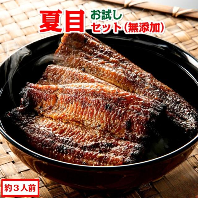 豊橋うなぎセット 無添加