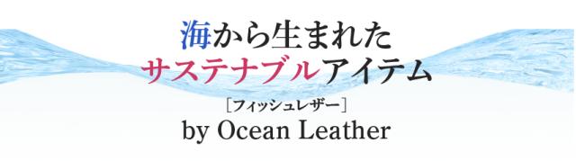 海から生まれたサステナブルアイテム・フィッシュレザー