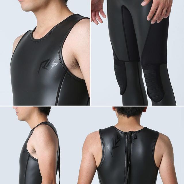 ウェットスーツ メンズ ロングジョン スキン 2.5mm RSS サーフィン 初心者 予備用 日本規格