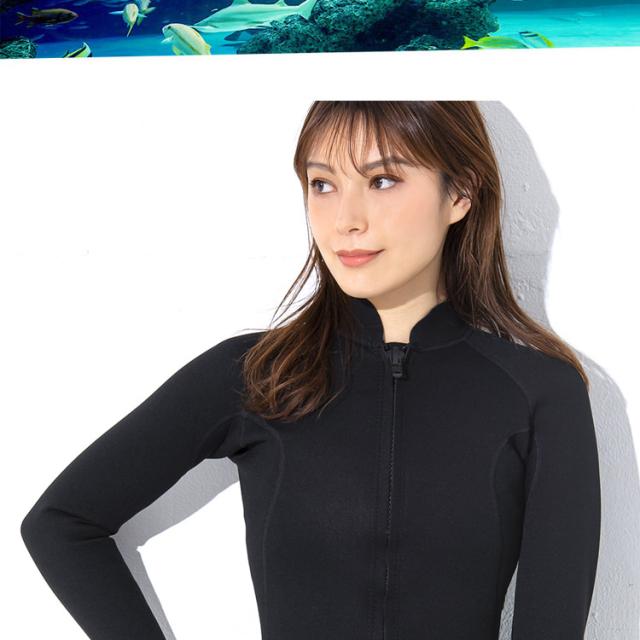 ウェットスーツ タッパー レディース ジャージ 1.5mm ウエット RSS SURF 初心者・予備用 SUP シュノーケリング